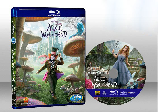 愛麗絲夢遊仙境Alice In Wonderland-（藍光影片25G）