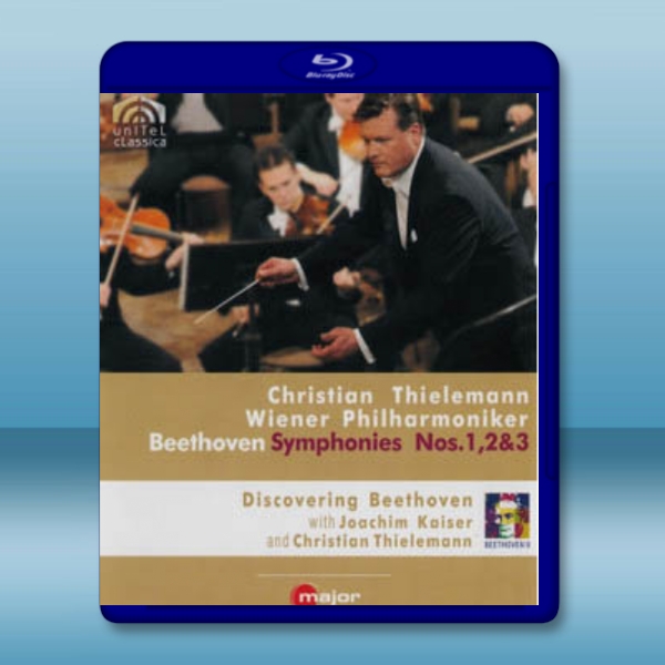提勒曼指揮貝多芬全集1-9交響曲 Beethoven Symphonies Nos.1-9 三碟版（藍光影片25G） 