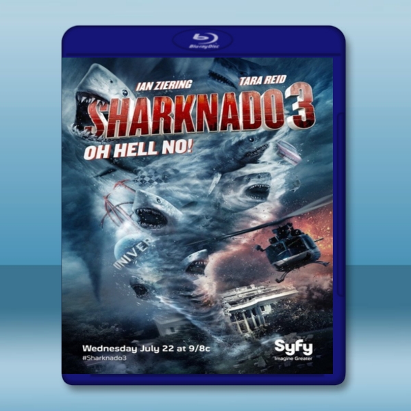鯊卷風3 /鯊卷風3：雅蠛蝶 Sharknado 3: Oh Hell No! (2015) -（藍光影片25G）