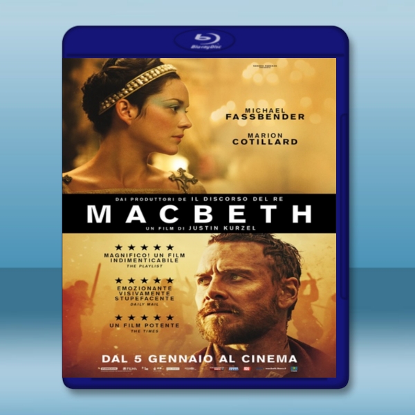 馬克白 Macbeth (2015) 藍光影片25G