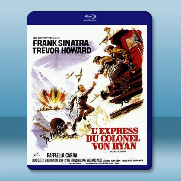 戰俘列車 /大逃亡 Von Ryan's Express (1965) -（藍光影片25G）
