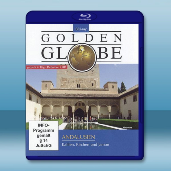 全球美景系列2:安達魯西亞 Golden Globe:Andalusien-（藍光影片25G）