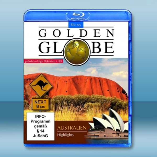 全球美景系列3:澳洲 Golden Globe:Australien-（藍光影片25G）