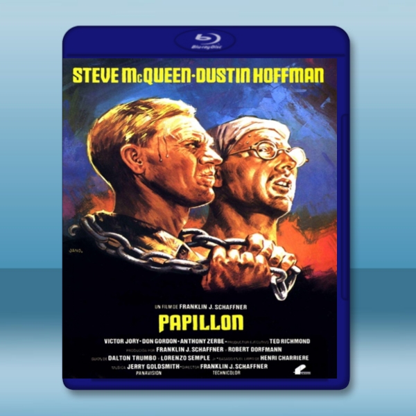 巴比龍 Papillon (1973) -（藍光影片25G）