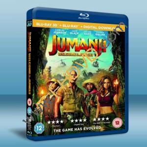  (優惠50G-2D+3D) 野蠻遊戲：瘋狂叢林 Jumanji: Welcome to the Jungle (2017) 藍光影片50G