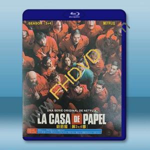  紙房子/紙鈔屋 第3+4季（未刪減版）La casa de papel S3-4 藍光25G 3碟L