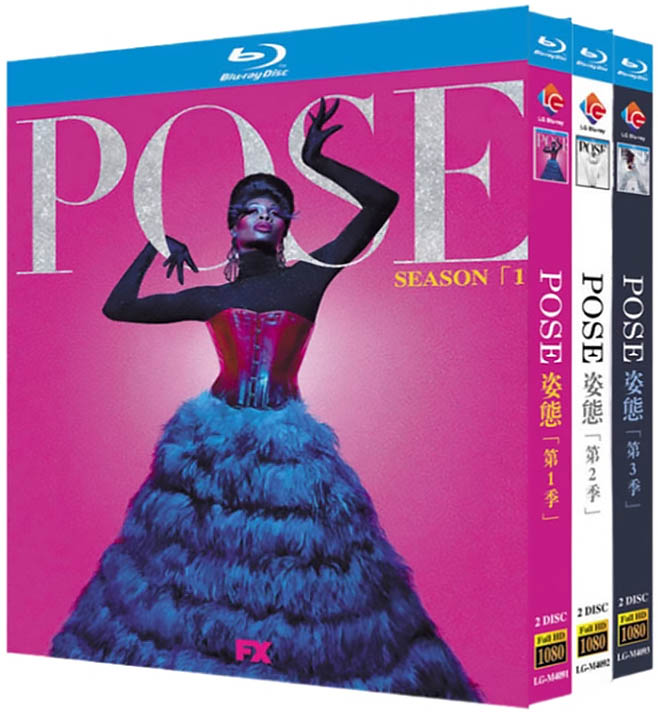 豔放80/姿態 第1-3季 Pose S1-S3<終> (2018)藍光25G 6碟L		 