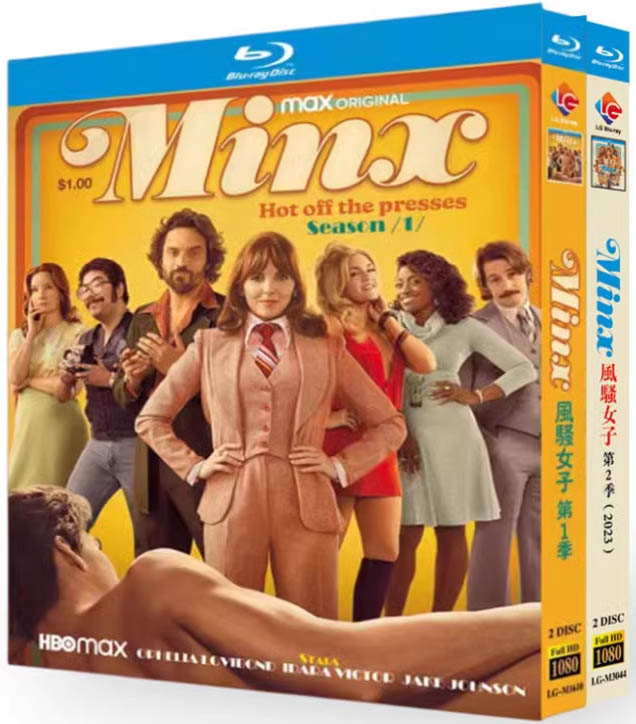 風騷女子 第1-2季 Minx S1-S2藍光25G 4碟L		 