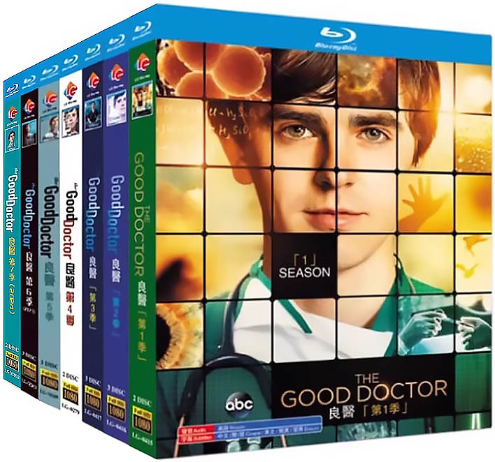 良醫墨非 第1-7季 The Good Doctor S1-S7<終>藍光25G 18碟L		 