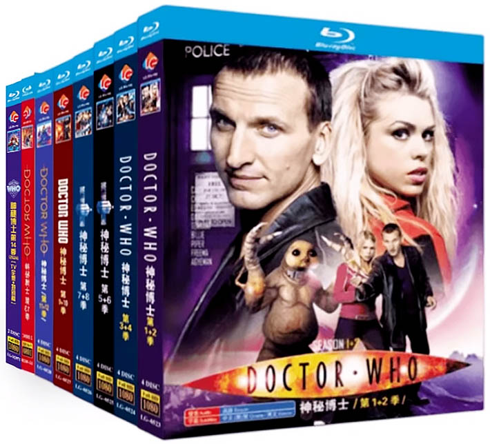 BBC 神秘博士 第1-14季+特別篇 藍光25G 28碟L		 