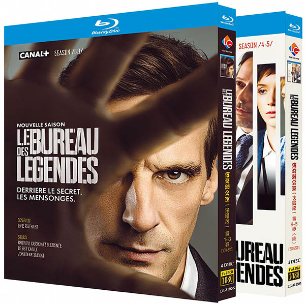 巴黎情報局/傳奇辦公室 第1-5季（2015-2020）藍光25G 8碟L		 