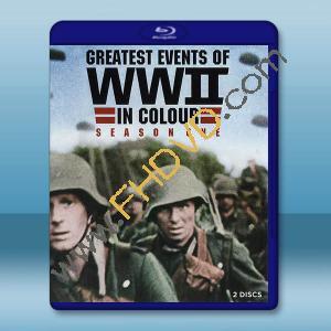 二戰大事記【彩色版】(2019)藍光25G 2碟		 