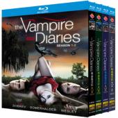 吸血鬼日記 第1-8季 藍光25G 16碟L		 